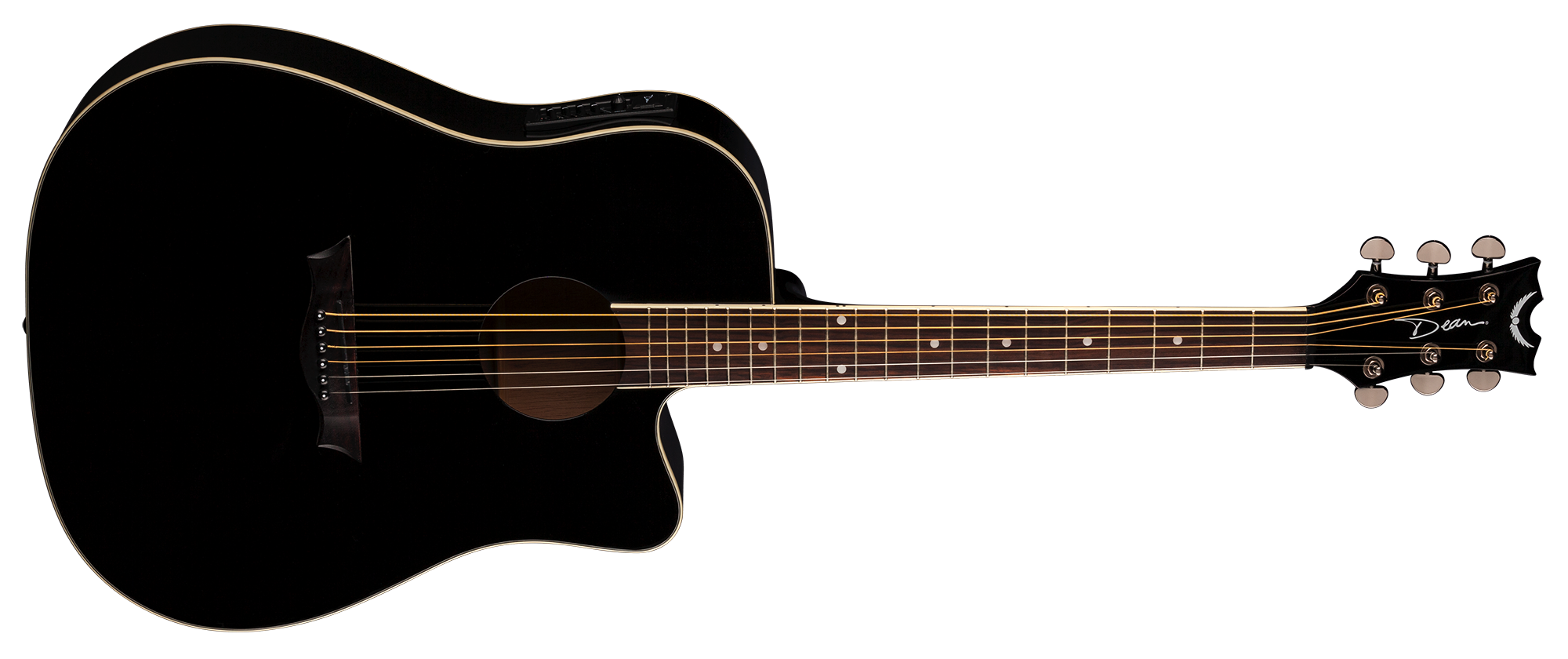 Dean Guitars AXS Dreadnought Cutaway : axdcecbk