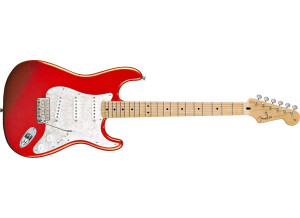 Deluxe Powerhouse Strat - Chrome Red