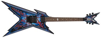 Dean Guitars Razorback DB Floyd DNA Spatter : 1 Dean Guitars Razorback DB Floyd DNA Spatter : 1