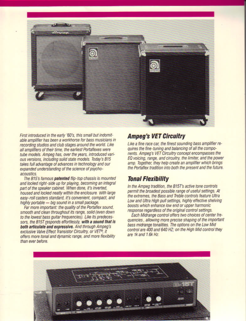 Ampeg B15T