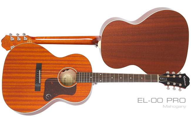 Epiphone Ltd. Ed. EL-00 PRO Mahogany Acoustic/Electric : N 010116A14
