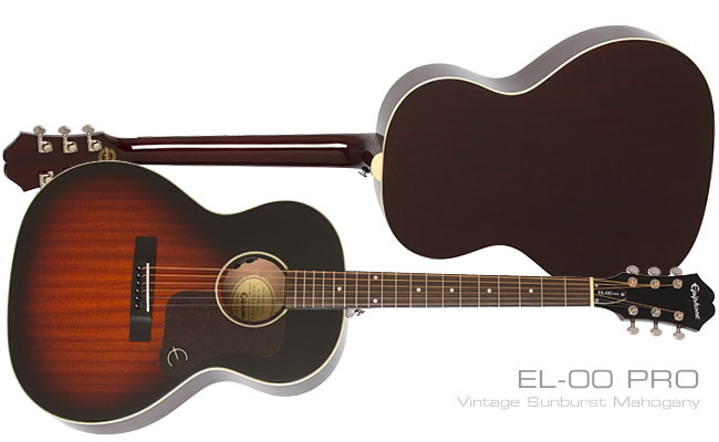 Epiphone Ltd. Ed. EL-00 PRO Mahogany Acoustic/Electric : N 010116A15