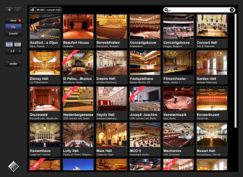Altiverb 7 IR browser : reverb space presets Altiverb 7 IR browser : reverb space presets