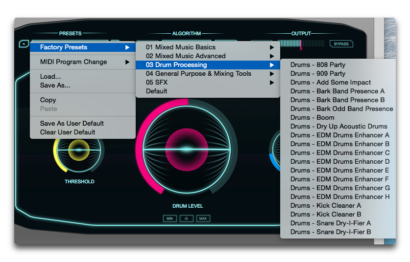 Zynaptiq Unmix::Drums : FaimyPresets