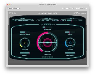 Zynaptiq Unmix::Drums : FineTune Zynaptiq Unmix::Drums : FineTune