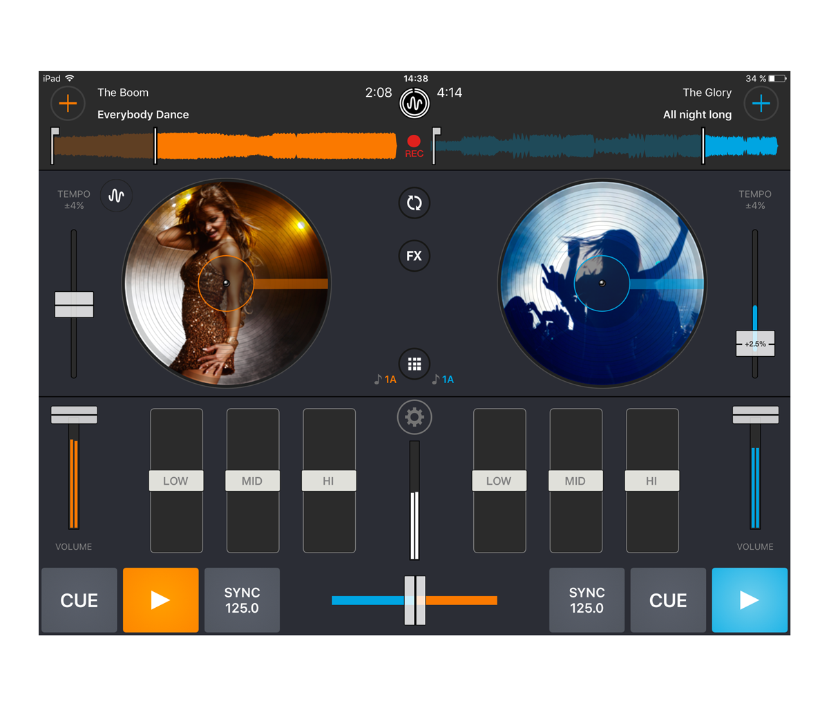 Mixvibes Cross DJ 3 HD App