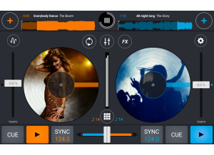 Cross DJ Android 3.0 Mixvibes Mobile
