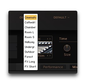 Native Instruments String Ensemble : Conv2