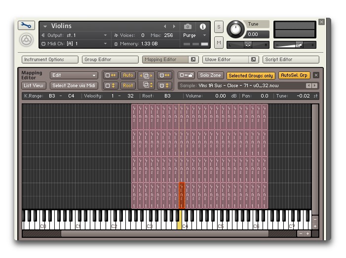 Native Instruments String Ensemble : Layers