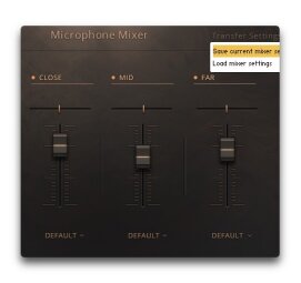 Native Instruments String Ensemble : Mixer Native Instruments String Ensemble : Mixer