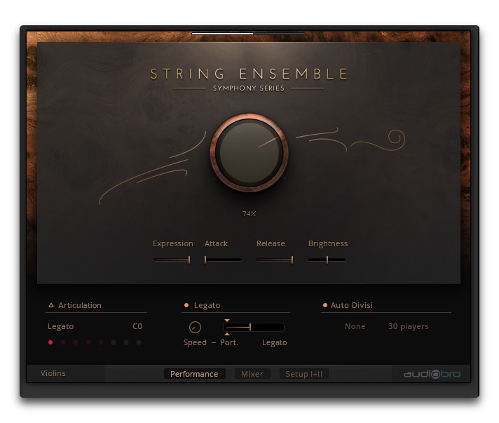 Native Instruments String Ensemble : Performance