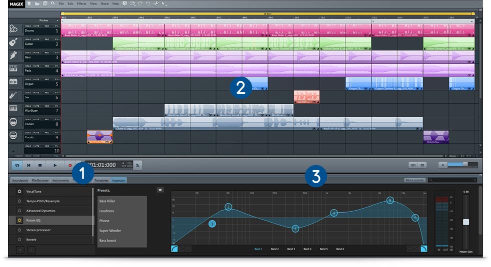 music maker 2016 premium GUI