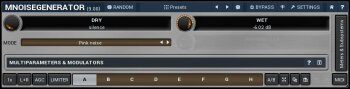 Mixage audio sur MAO : MeldaProduction MMnoiseGenerator Mixage audio sur MAO : MeldaProduction MMnoiseGenerator