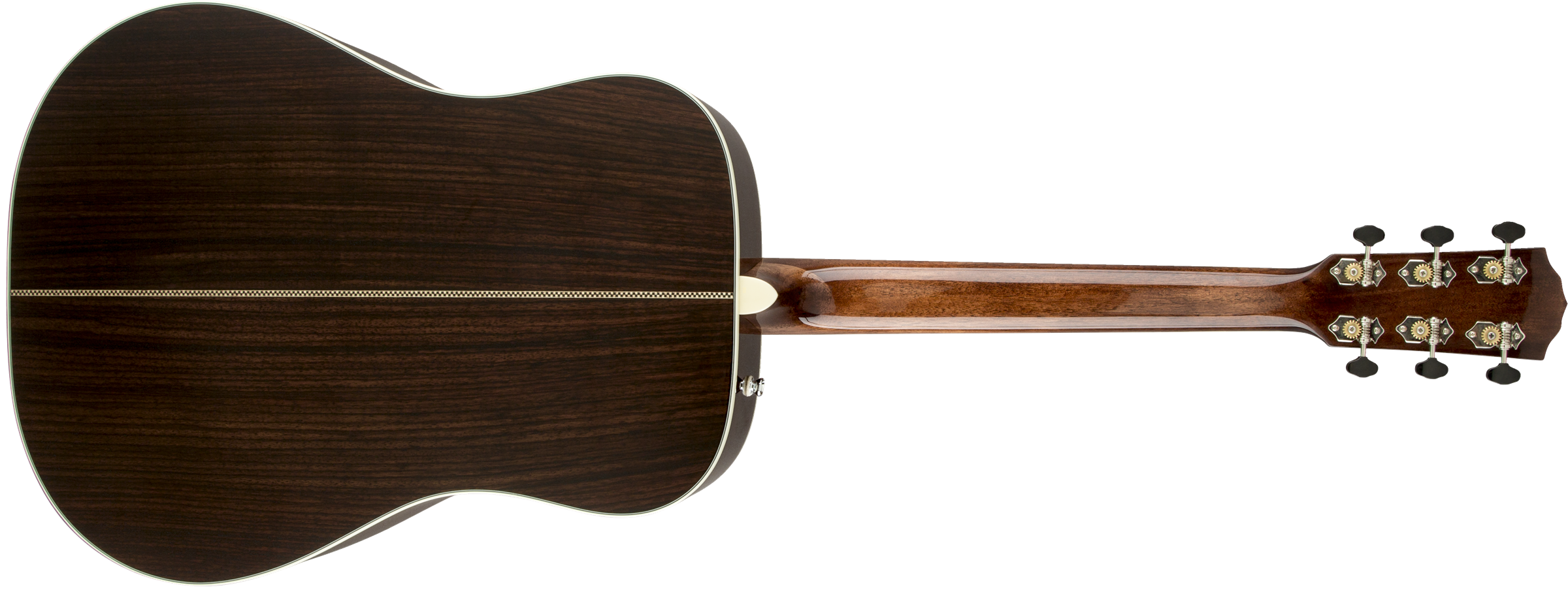 Fender PM-1 Deluxe Dreadnought : 0960270221 gtr back 001 rr