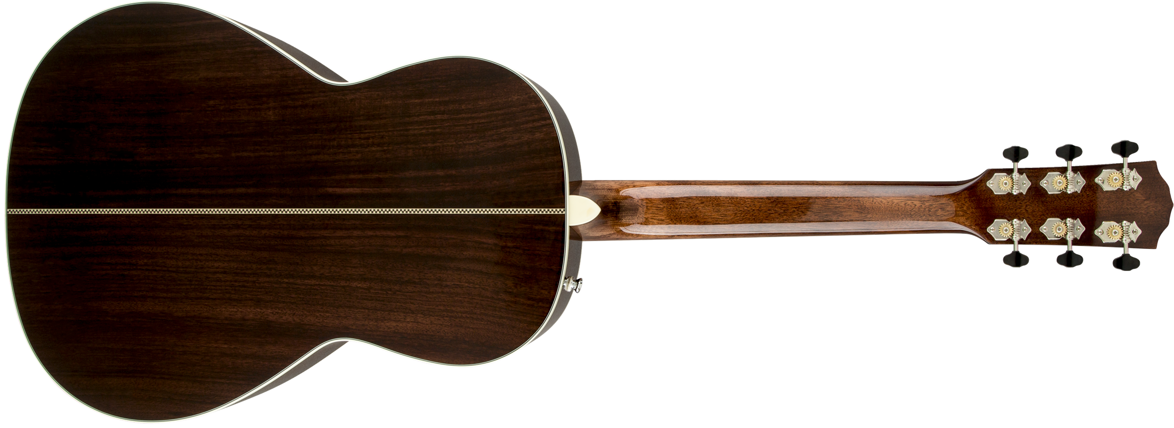 Fender PM-2 Deluxe Parlor : 0960272221 gtr back 001 rr