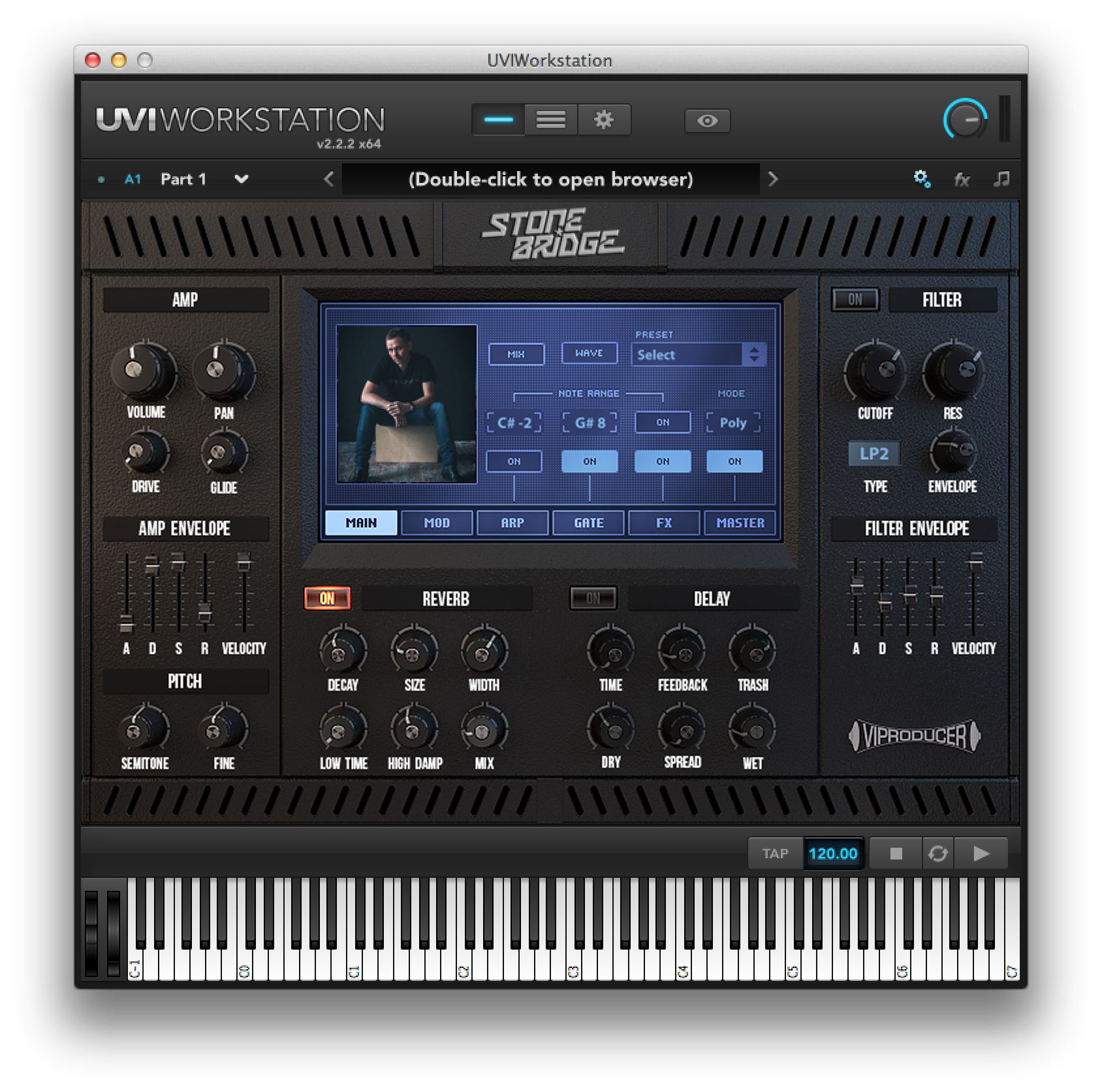 VIProducer StoneBridge Plugin Package : StoneBridge SynthMain