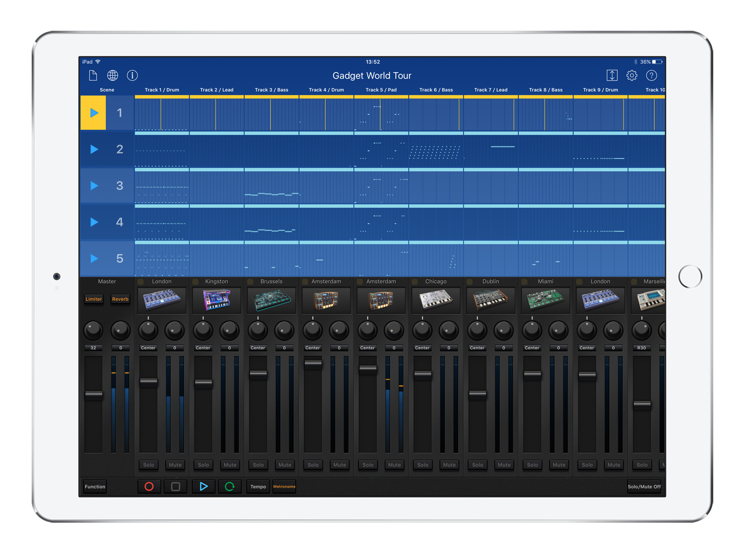 2 KORG Gadget iPad Pro Main Landscape