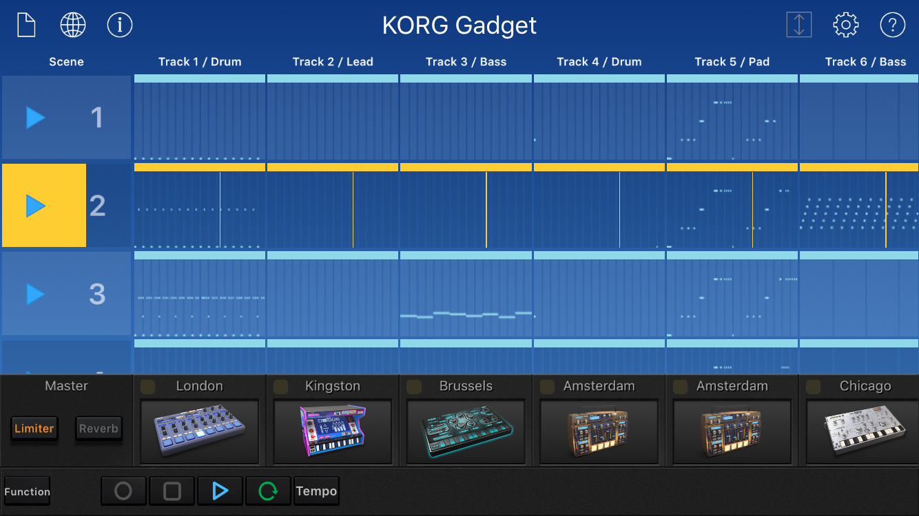 2' KORG Gadget iPhone Main Landscape