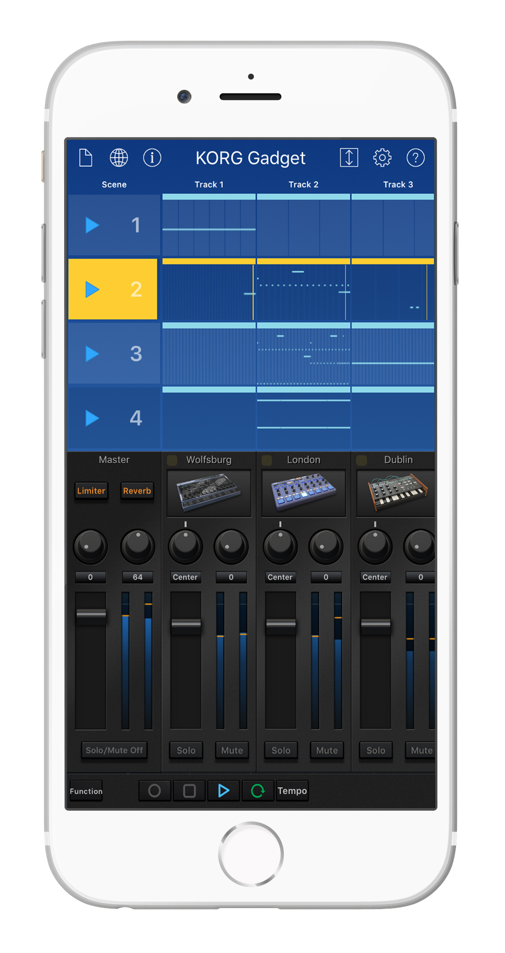 1 KORG Gadget iPhone Main Portrait