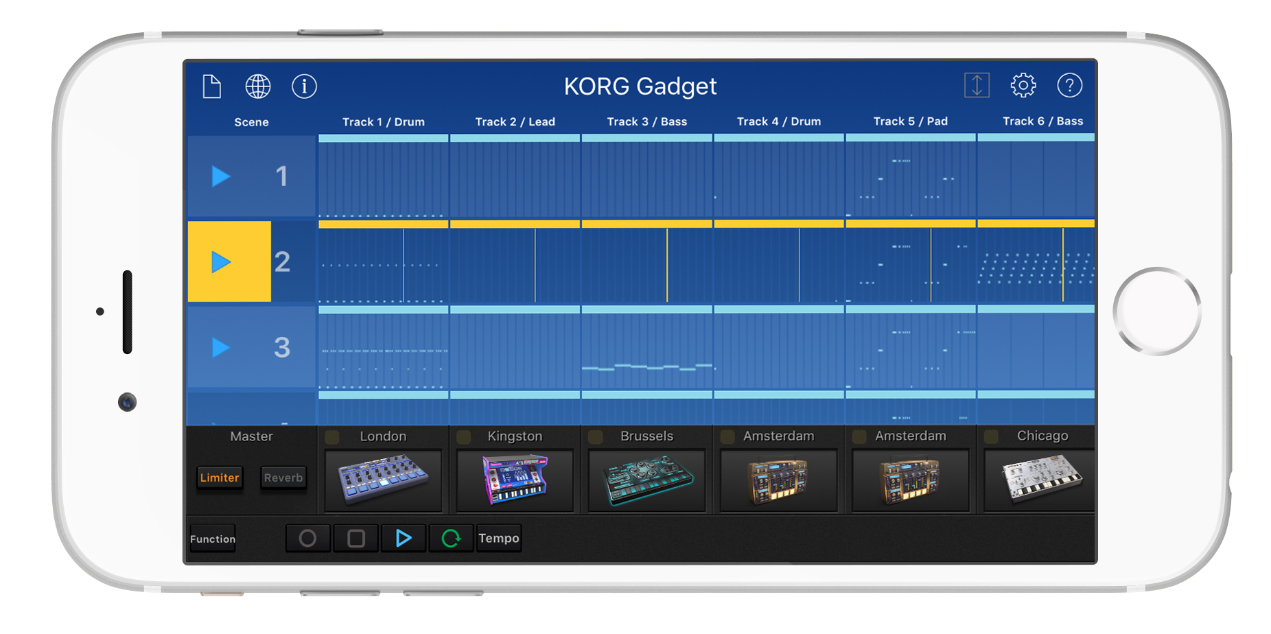 2 KORG Gadget iPhone Main Landscape