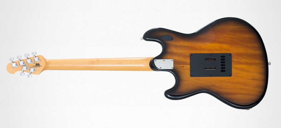 Music Man StingRay Guitar : MC STINGRAY TSUNBURST BACK 1