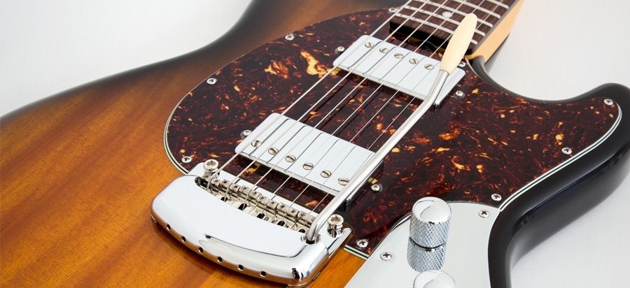 Music Man StingRay Guitar : MC STINGRAY TSUNBURST DETAIL 1