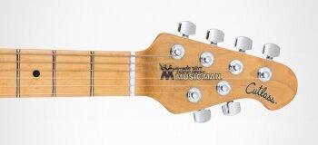 Music Man Cutlass : MC CUTLASS IVORYWHITE HEADSTOCK 1 Music Man Cutlass : MC CUTLASS IVORYWHITE HEADSTOCK 1