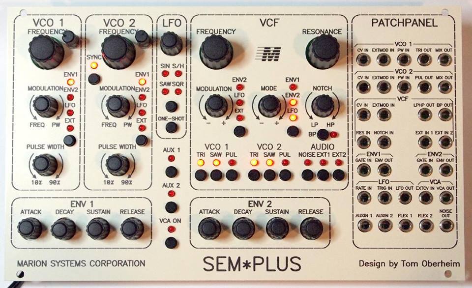 marion systems corporation oberheim sem plus module