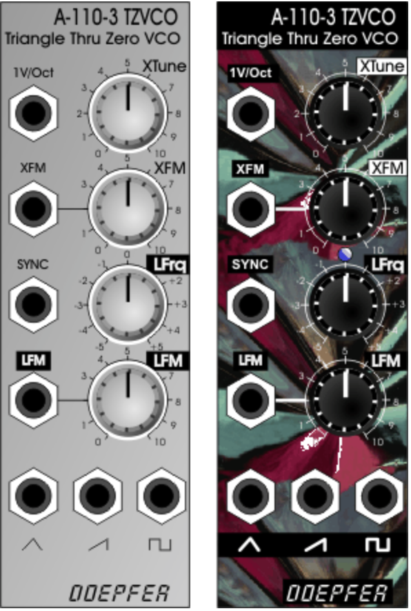 Doepfer A-110-3 Triangle Thru Zero VCO : A-110-3 Triangle Thru Zero VCO