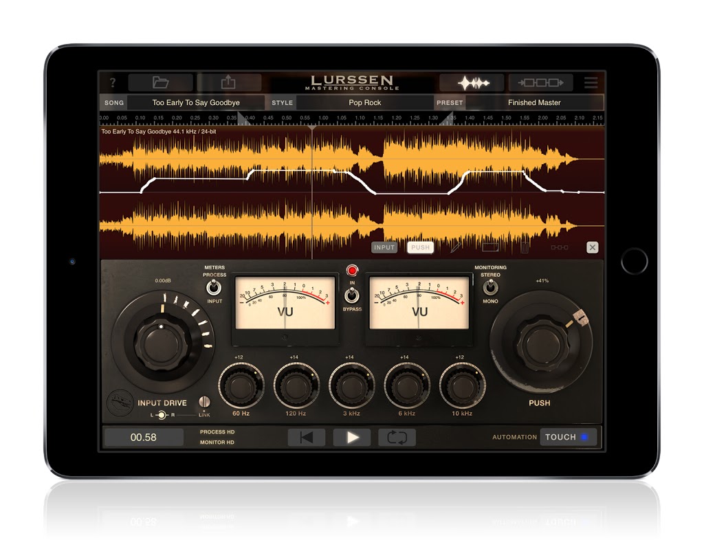 IK Multimedia Lurssen Mastering Console App
