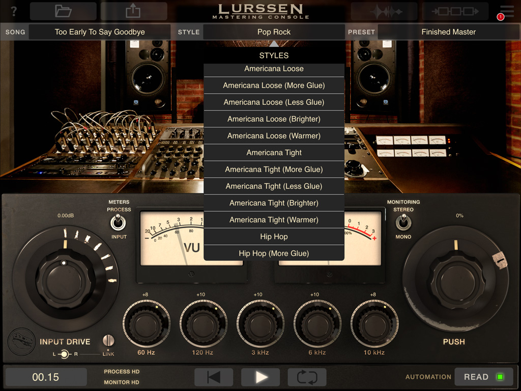 IK Multimedia Lurssen Mastering Console App