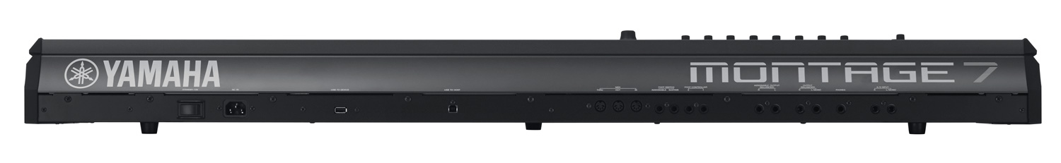 Yamaha Montage 76 : MONTAGE7 rear