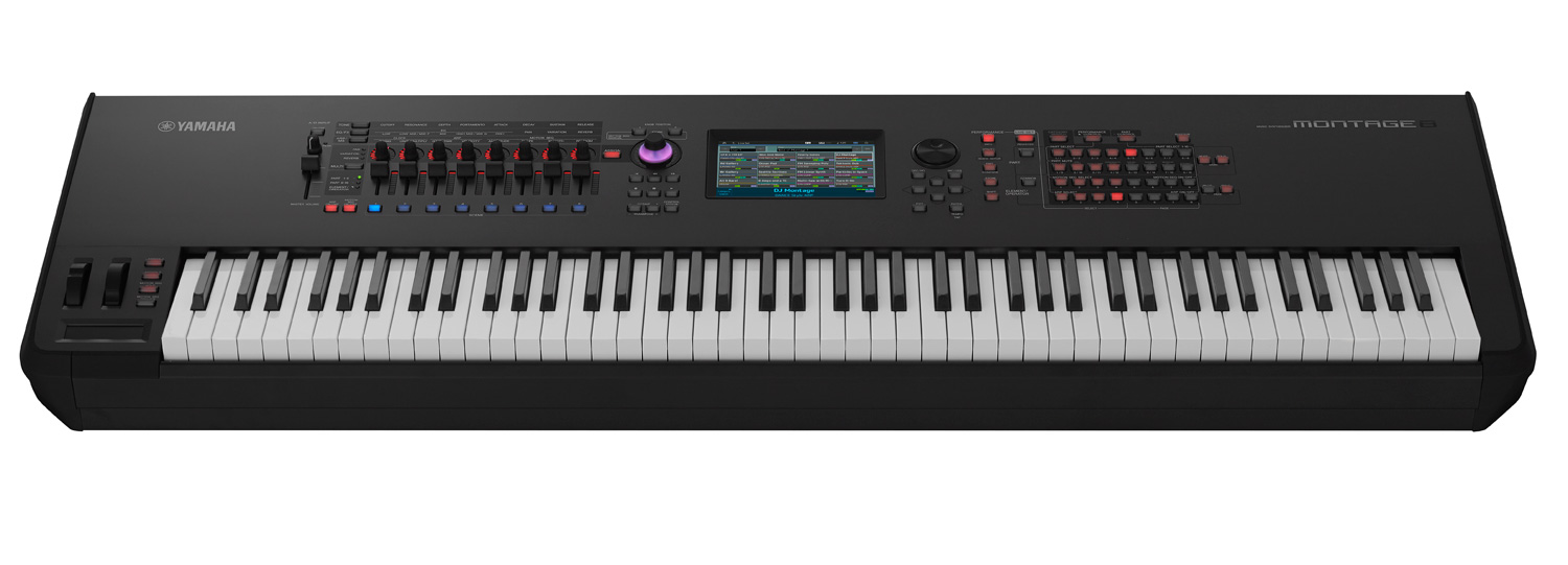 Yamaha Montage 88 : MONTAGE8 Oblique Front