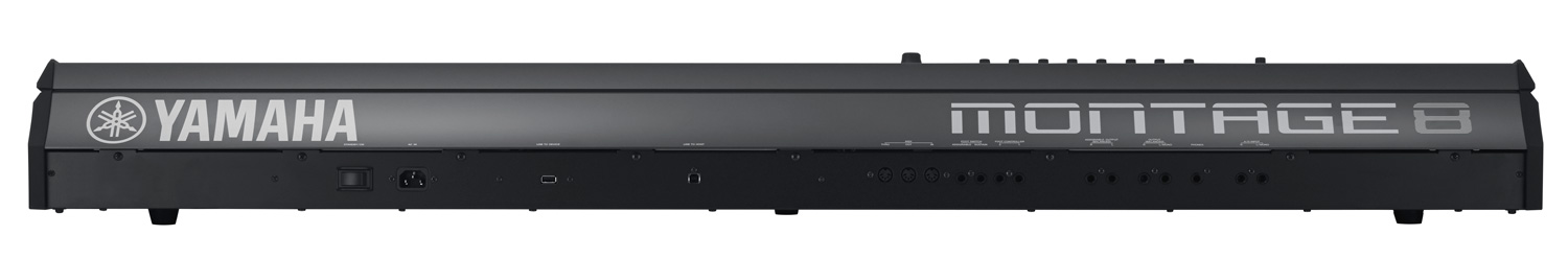 Yamaha Montage 88 : MONTAGE8 rear