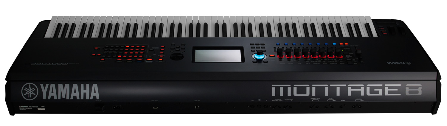 Yamaha Montage 61 : MONTAGE8 rear2