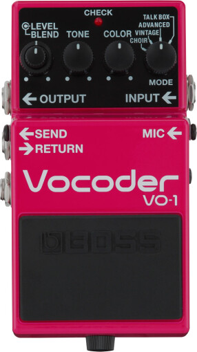Boss VO-1 Vocoder : vo 1 top gal
