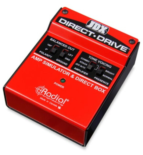 Radial Engineering JDX Direct-Drive amp simulator : jdx direct drive.PNG