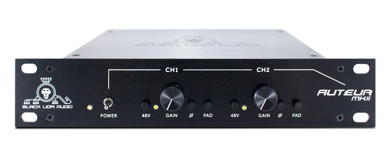 Black Lion Audio Auteur mkII : Auteur MKII Front