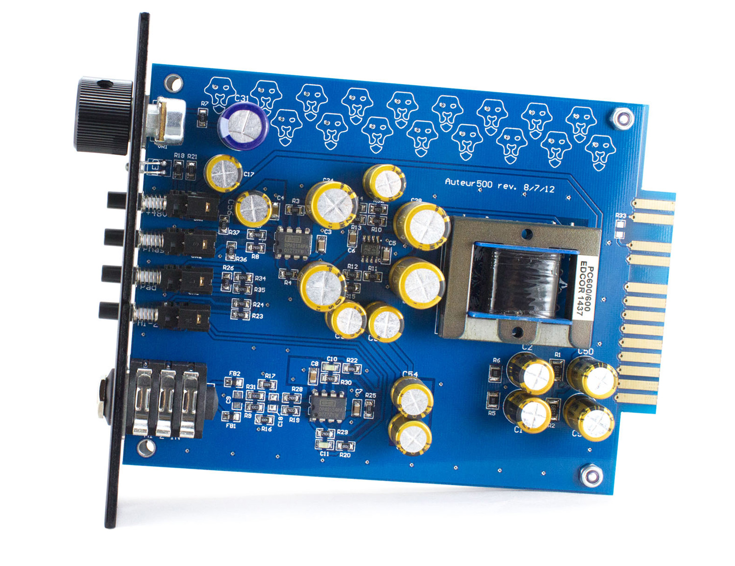 Black Lion Audio Auteur mkII 500 : Auteur MKII 500 Side