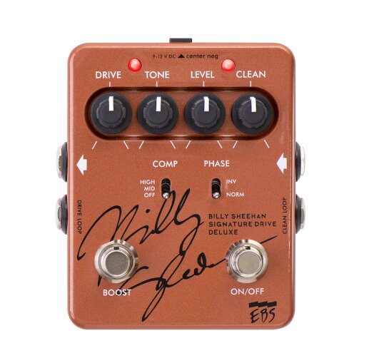 EBS Billy Sheehan Signature Drive Deluxe Bass Drive EBS Billy Sheehan Signature Drive Deluxe Bass Drive