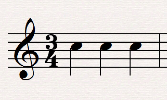 3 temps, mesure en 3/4 3 temps, mesure en 3/4