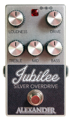 Alexander Pedals Jubilee Silver Overdrive : Jubilee Front