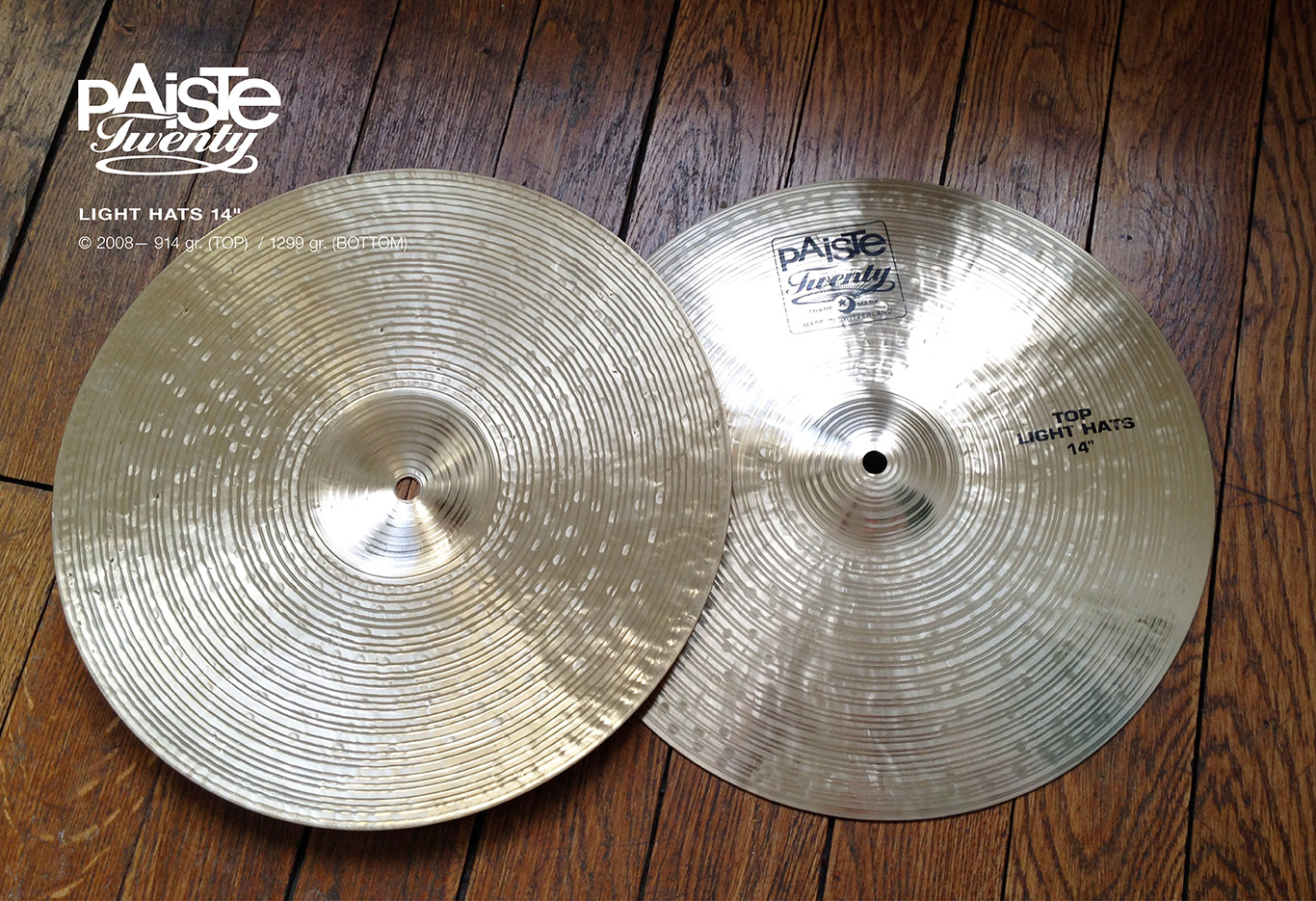 Paiste Twenty Light Hats 14''