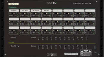 Zvork Volt SL-1 : Version 2.1 back panel