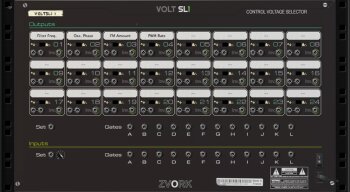 Zvork Volt SL-1 : Version 2.1 back panel Zvork Volt SL-1 : Version 2.1 back panel