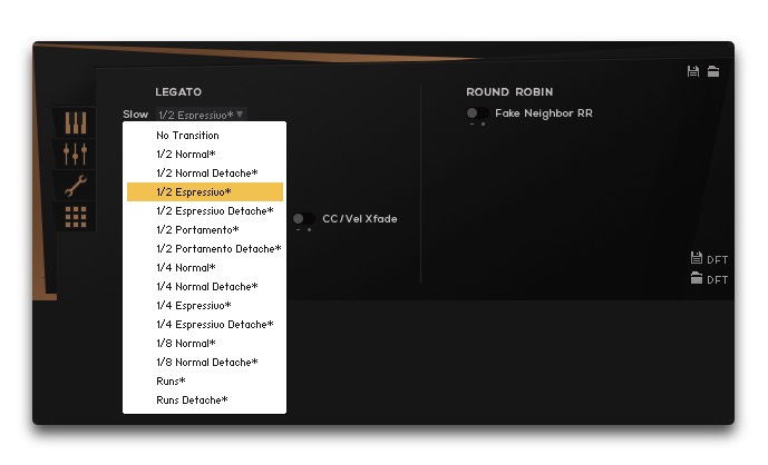 Orchestral Tools Nocturne Violin : Legato