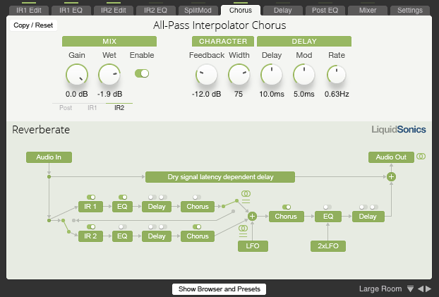 LiquidSonics Reverberate 2 : Chorus