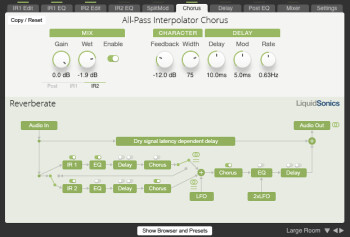 LiquidSonics Reverberate 2 : Chorus LiquidSonics Reverberate 2 : Chorus