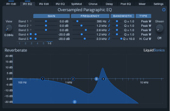 LiquidSonics Reverberate 2 : EQ