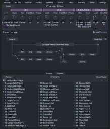 LiquidSonics Reverberate 2 : Presets